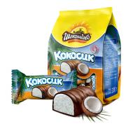 Конфеты глазированные "Кокосик", Шоколадово, 200 г