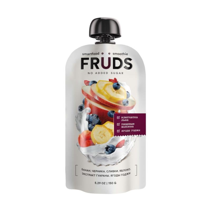 Пюре, SMARTFOOD SMOOTHIE FRUDS, 150 г, в ассортименте