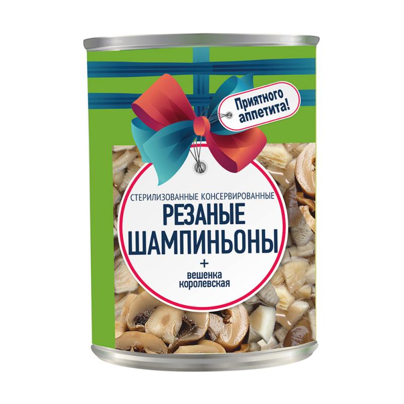 Шампиньоны резаные + вешенка королевская, Приятного Аппетита ...
