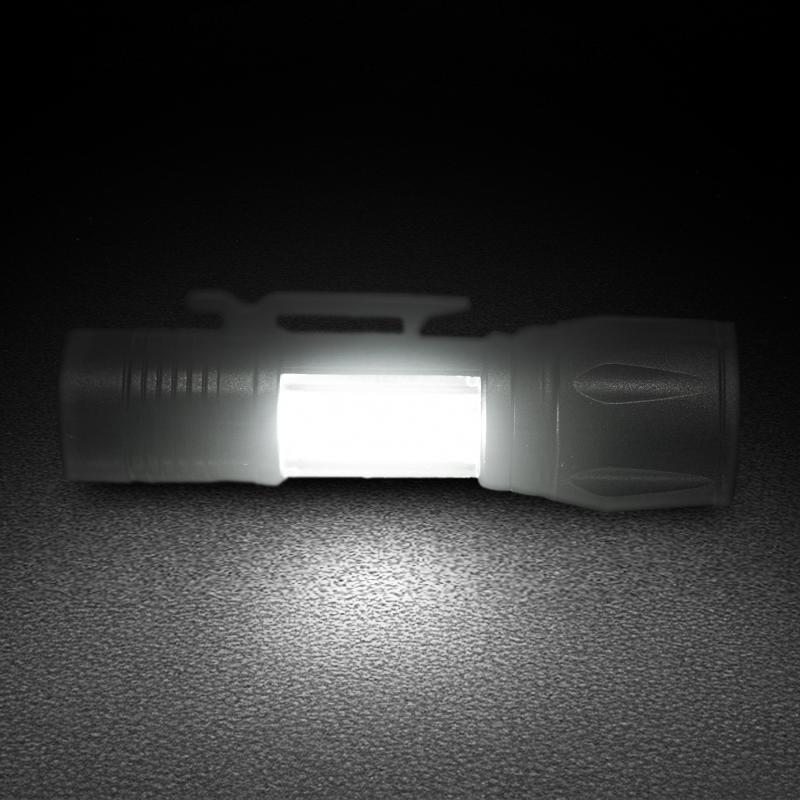 Фонарь светодиодный аккумуляторный в кейсе с кабелем USB, FLARX
