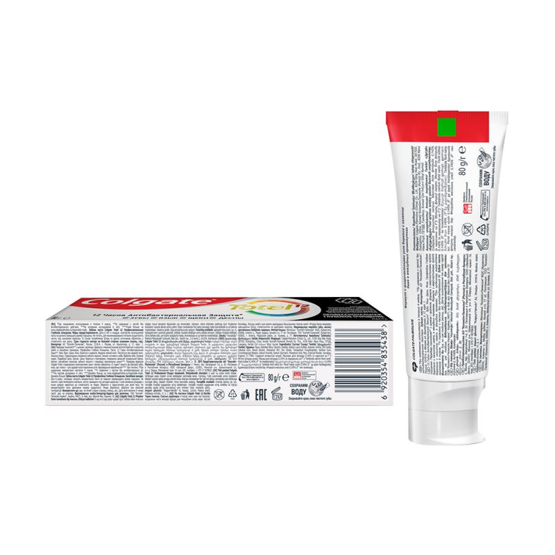 Зубная паста "Total 12", Colgate, 80 г, в ассортименте
