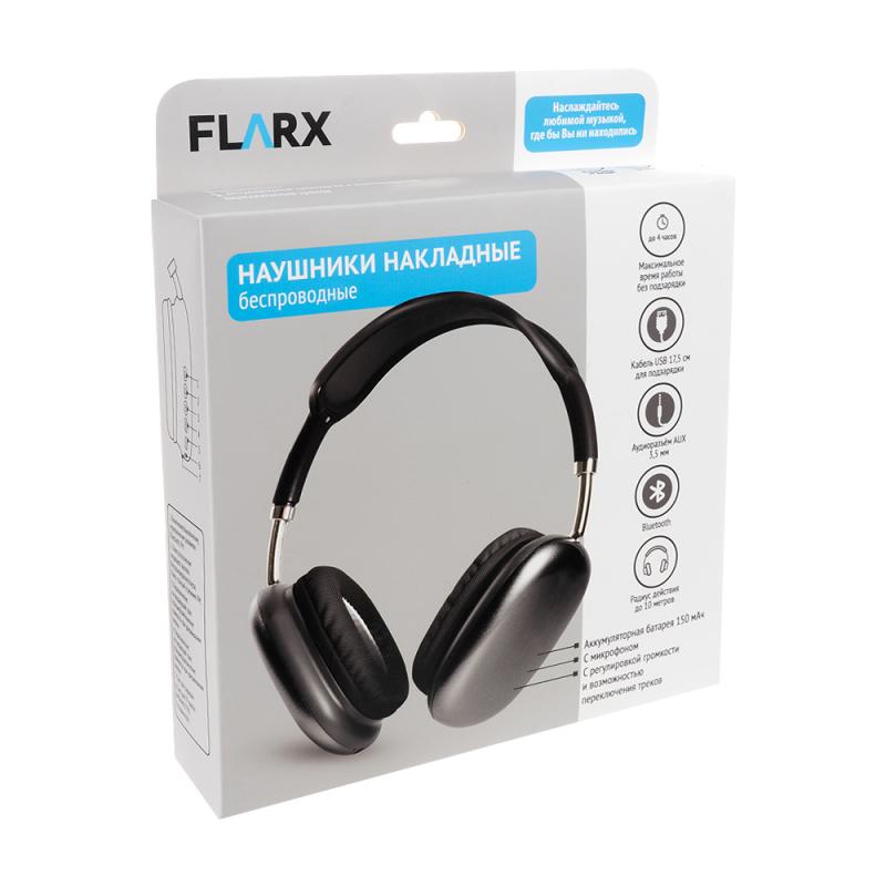 Наушники накладные беспроводные, FLARX, с кабелем USB, в ассортименте ...
