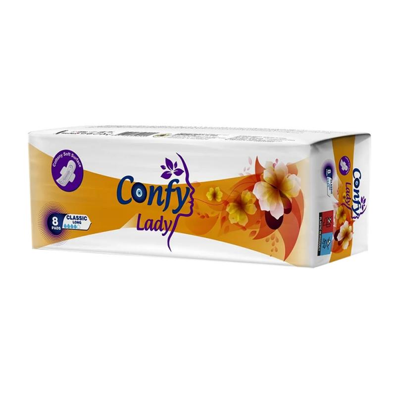 Прокладки, Confy Lady, Classic Long, 8 шт.