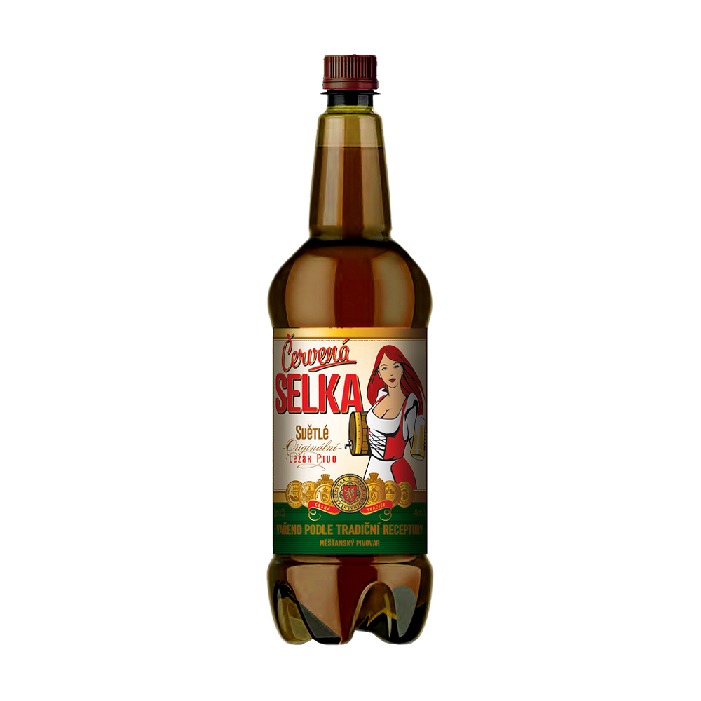 Светлое пиво, Cervena Selka, 4,5%, 1,25 л - купить через интернет ...