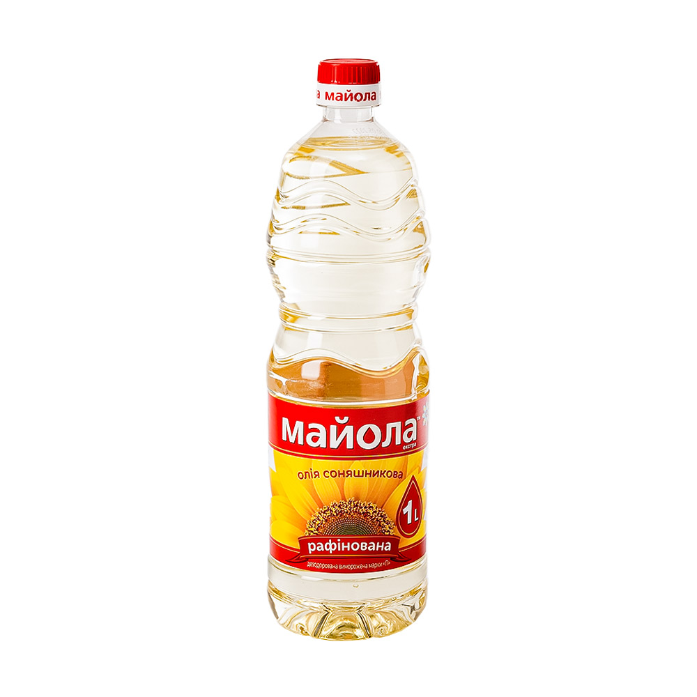 Масло подсолнечное рафинированное, 1 л - купить через интернет-витрину ...