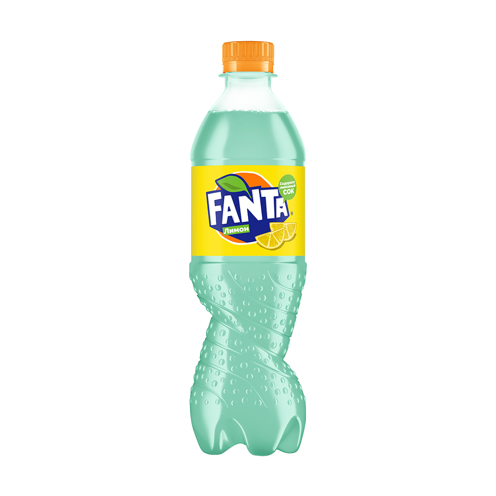 Напиток сильногазированный, Fanta, лимон, 0,5 л - купить через интернет ...