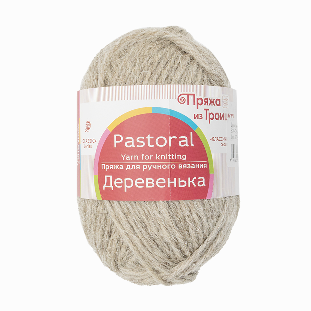 Пряжа для ручного вязания "Деревенька", Пряжа из Троицка, в ...
