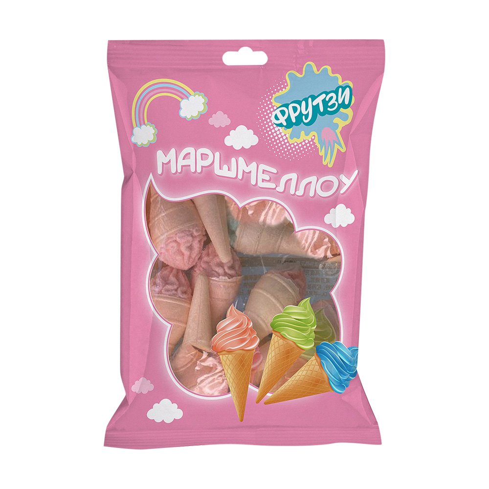 Зефир жевательный "Маршмеллоу", Фрутзи, 60 г - купить через интернет ...