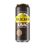 Квас "Тёмный", Лидский, 0,45 л