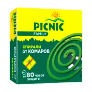 Спирали от комаров, PICNIC Family, 10 шт.