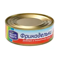 Фрикадельки рыбные в томатном соусе, Морская радуга, 235 г