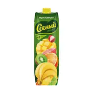 Нектар "Сочный фрукт", Сочный, мультифруктовый, 1 л