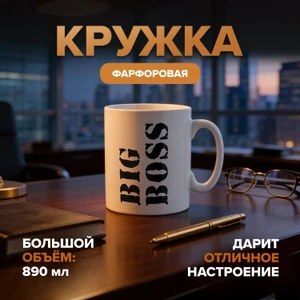 Кружка, O'Kitchen, 890 мл, в ассортименте