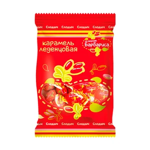 Карамель "Со вкусом барбариса", Слодыч, 200 г