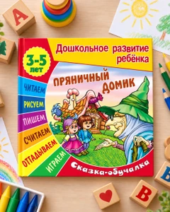 Сказка-обучалка "Дошкольное развитие ребёнка", в ассортименте