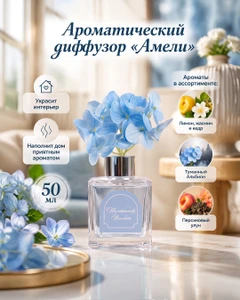 Ароматический диффузор "Амели", 50 мл, в ассортименте