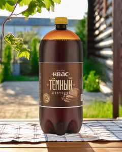 Квас "Белорусский", Квасовар, тёмный, 1,5 л