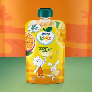 Пюре для детского питания, ФрутоKids, 90 г, в ассортименте