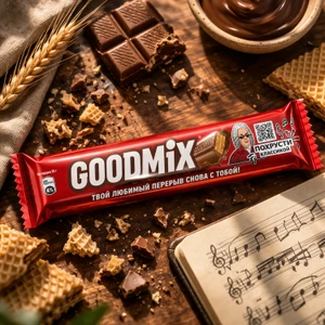 Шоколад молочный, Goodmix, 40 г