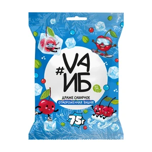 Драже "Вишнёвое", Vайб, с ментолом, 75 г