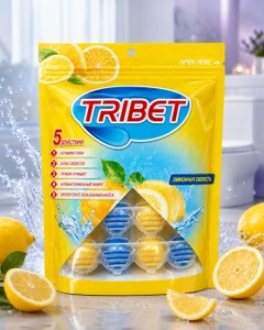 Блок подвесной для унитаза, TRIBET, 250 г, в ассортименте