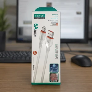 Кабель USB Type-C, FaizFull, 1 м, в ассортименте