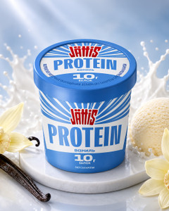 Мороженое "Protein", Jattis, ваниль, без сахара, 70 г