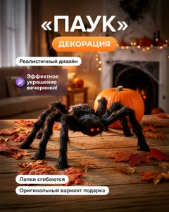 Декорация "Паук", в ассортименте