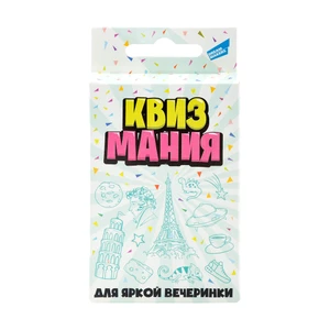Игра настольная детская "Квизмания", DREAM MAKERS