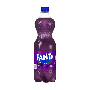Напиток сильногазированный, Fanta, виноград, 1 л