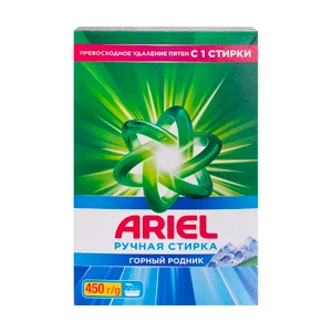 Стиральный порошок "Ручная стирка", Ariel, 450 г