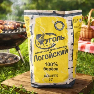 Уголь древесный "Логойский", 2 кг