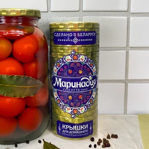 Крышка металлическая винтовая, Маринадия, 20 шт.