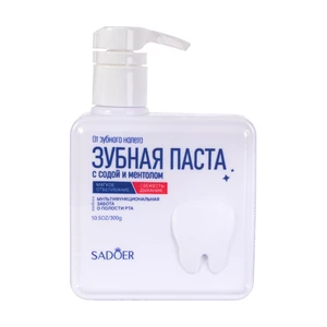 Зубная паста, SADOER, с содой и ментолом, 300 г