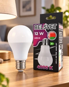 Лампа светодиодная LED-M A60, 12 Вт, Belsvet
