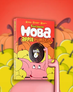 Конфеты фруктово-овощные, HOBA, 60 г, в ассортименте
