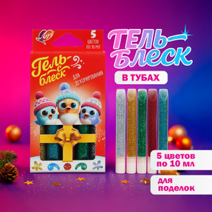 Гель-блеск, Луч, в ассортименте, 85 г