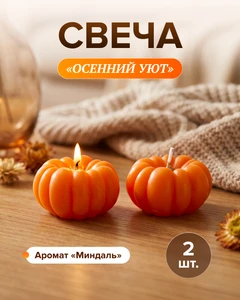 Свеча "Осенний уют", 2 шт., в ассортименте
