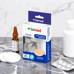 Пластыри медицинские, Bimed, 20 шт.