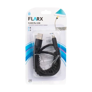 Кабель USB, FLARX, 125 см, в ассортименте