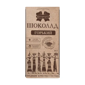 Шоколад горький, Коммунарка, 85 г
