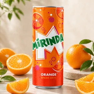 Напиток газированный "Orange", Mirinda, 0,33 л