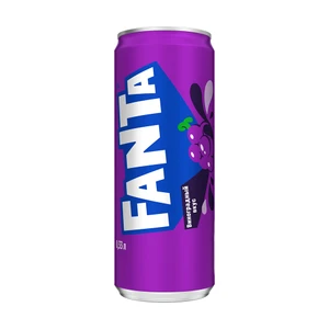 Напиток газированный, Fanta, виноград, 0,33 л