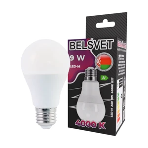 Лампа светодиодная LED-M A60, 9 Вт, Belsvet