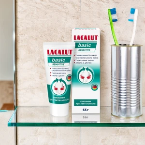 Зубная паста "Basic Sensitive", Lacalut, 65 г