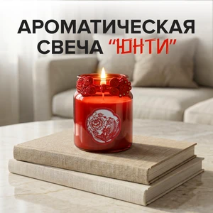 Ароматическая свеча "Юнти", в ассортименте