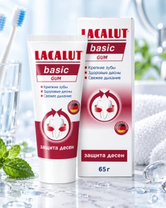 Паста зубная "Basic gum", Lacalut, 65 г