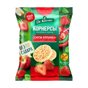 Хлебцы хрустящие "Смузи", Dr.Korner, 40 г, в ассортименте