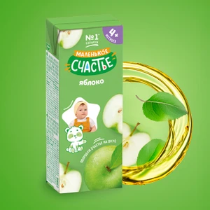 Сок, Маленькое счастье, 0,2 л, в ассортименте