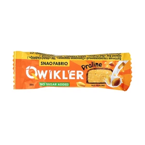 Протеиновый батончик "QWIKLER", SNAQ FABRIQ, ореховое пралине, 35 г